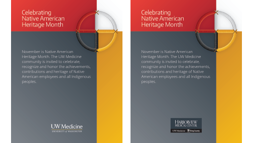 Native American Heritage Month posters