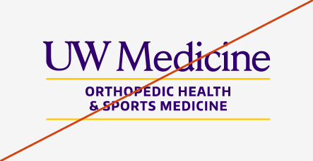 Image showing the misuse of service line logos by adding a second gold line